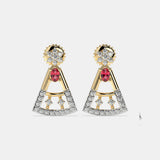 28567ER Diamond Earring