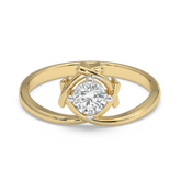 9K Gold Adele Ring