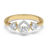 9K Gold Bluebell Ring