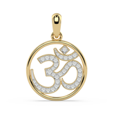 9K Gold Onyx Pendant