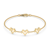9K Gold Saffron Bracelet