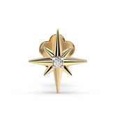 9K Gold Primavera Nose Pin