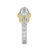 9K Gold Kalliste Nose Pin