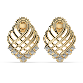 9K Gold Opaline Earrings