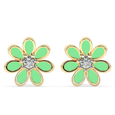 9K Gold Belle Earrings