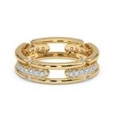9K Gold Lily Ring