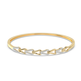9K Gold Tiffany Bangle