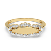 9K Gold Dahlia Ring