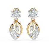 9K Gold Wren Earrings