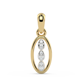 9K Gold Opal Pendant