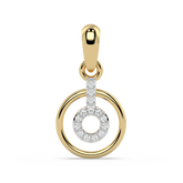 9K Gold Ruby Pendant