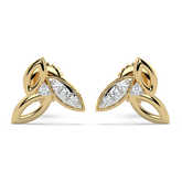 9K Gold Willow Earrings