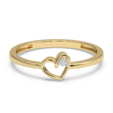 9K Gold Aaradhya Ring
