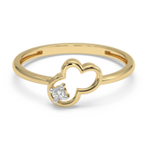 9K Gold Beatrice Ring