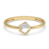 9K Gold Brigitte Ring