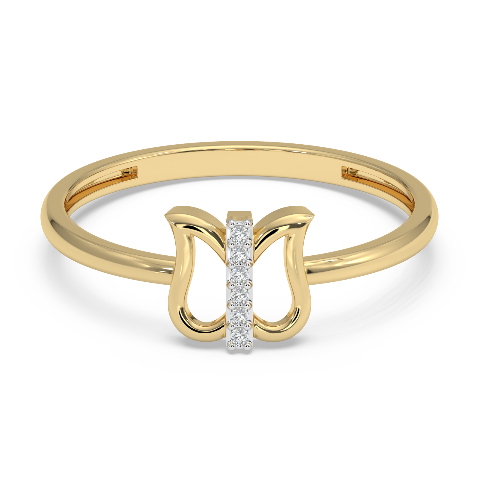 9K Gold Donatella Ring