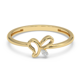 9K Gold Tara Ring