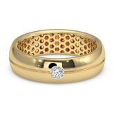 9K Gold Diya Ring