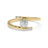 9K Gold Delphine Ring