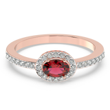 9K Gold Primrose Ring