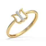 9K Gold Donatella Ring