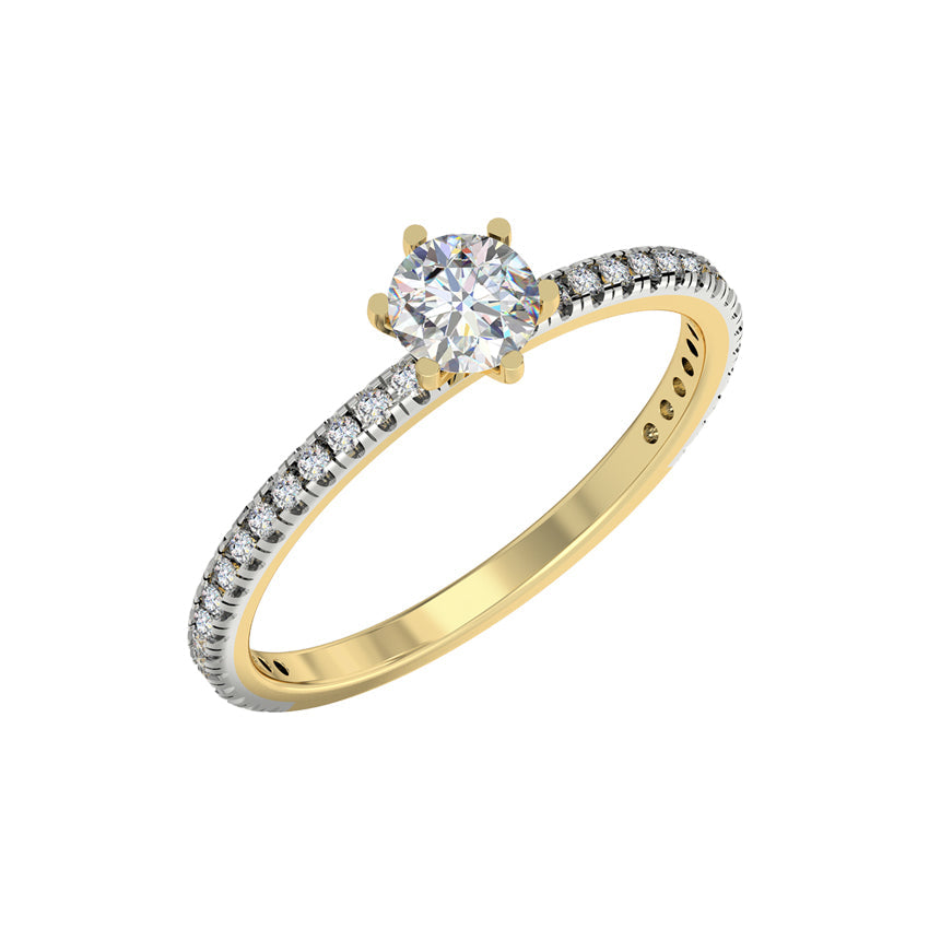 21286RG Diamond Ring