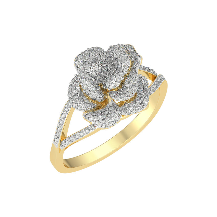 25410RG Diamond Ring