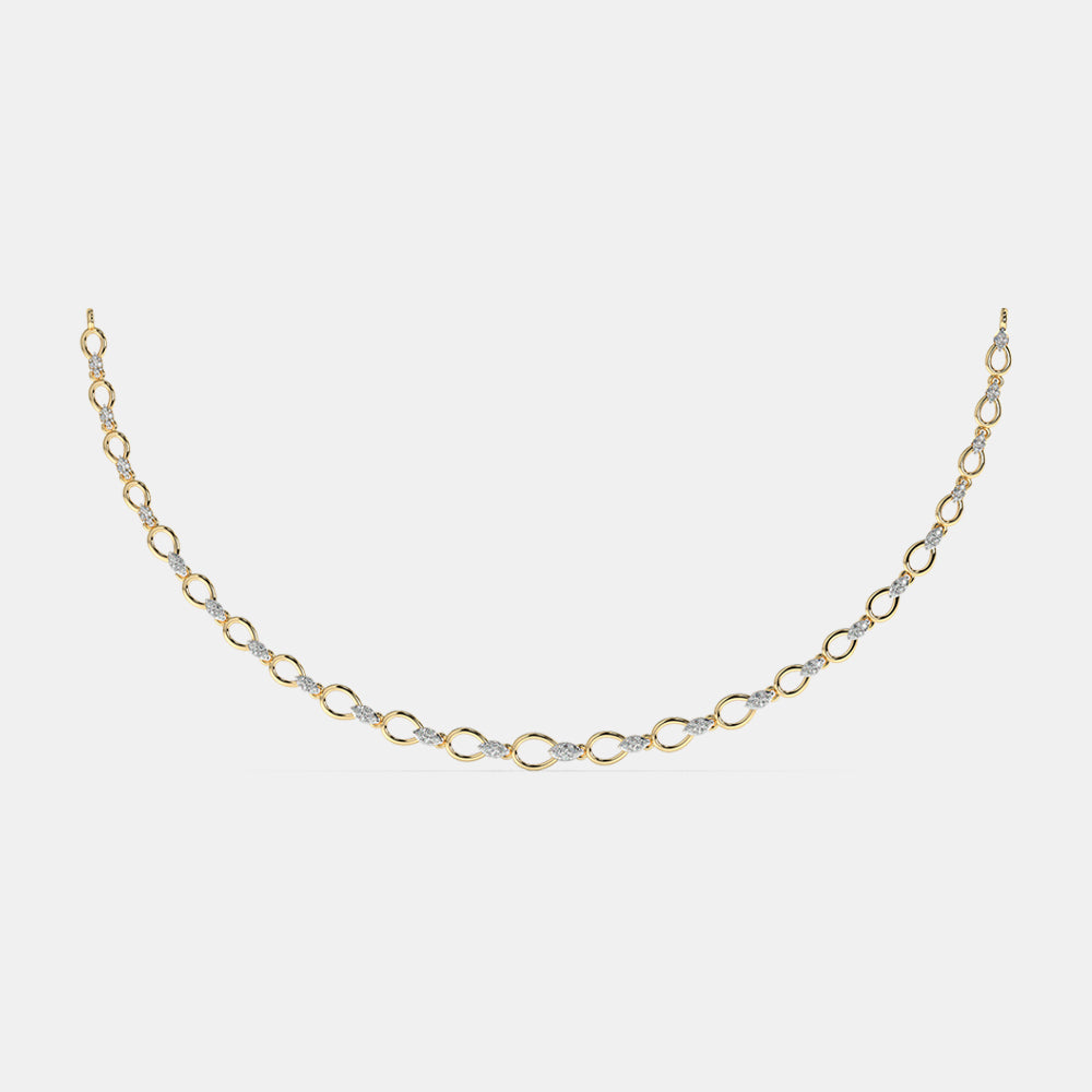 28498NK Diamond Necklaces