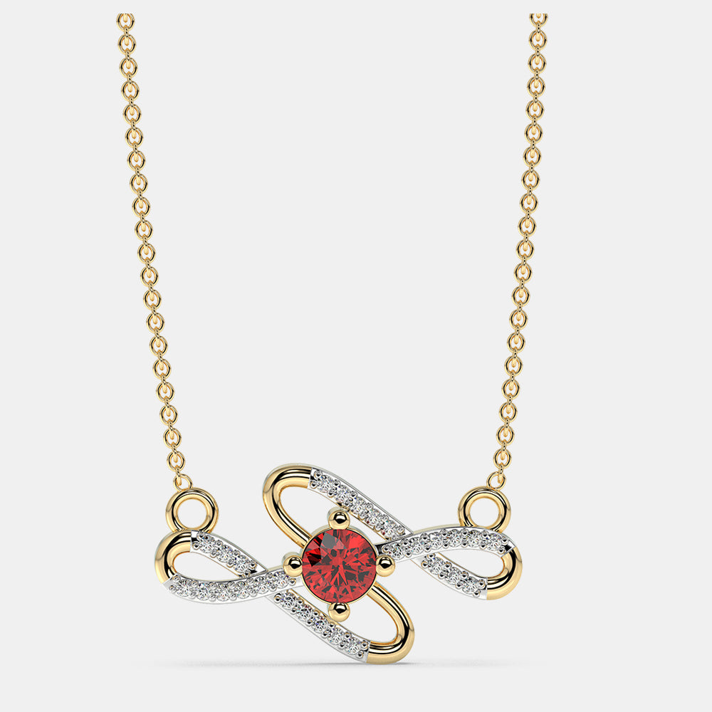 28542 Diamond Necklaces