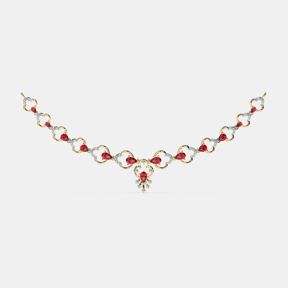 28555NK Diamond Necklaces