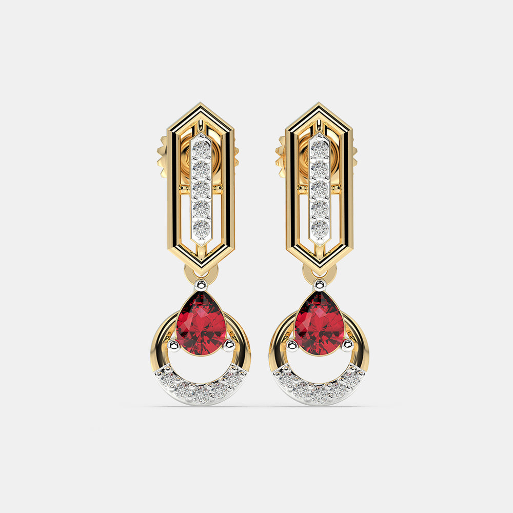 28556ER Diamond Earring