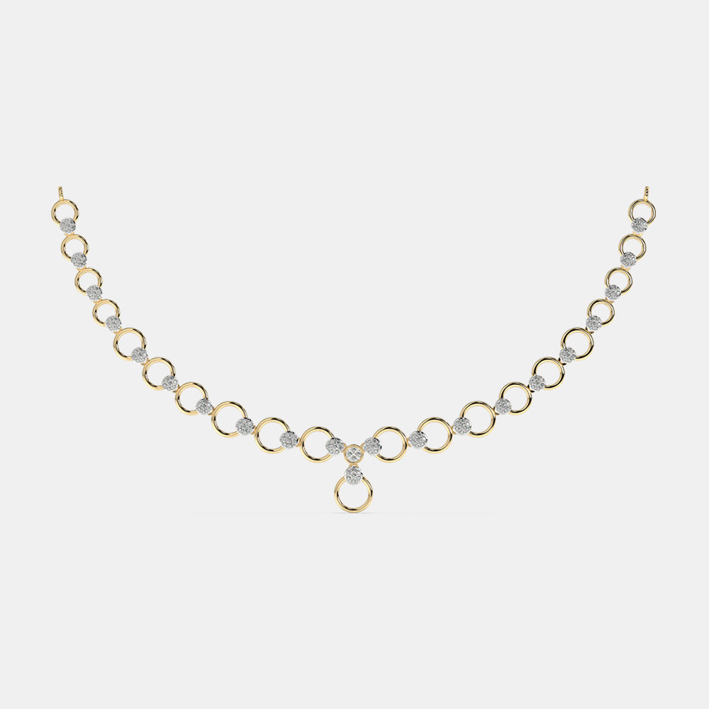 28563NK Diamond Necklaces