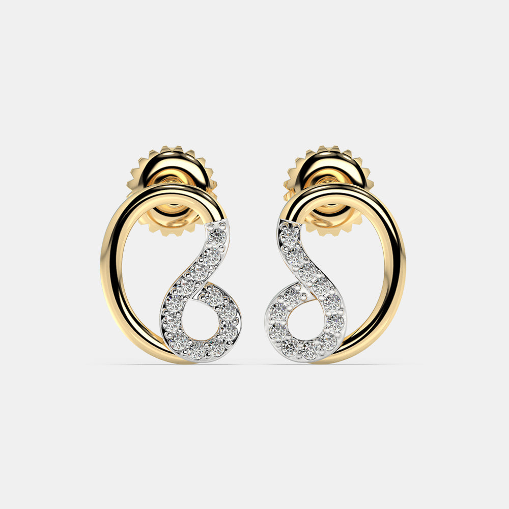 29196ER Diamond Earring