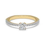 9K Gold Cordelia Ring