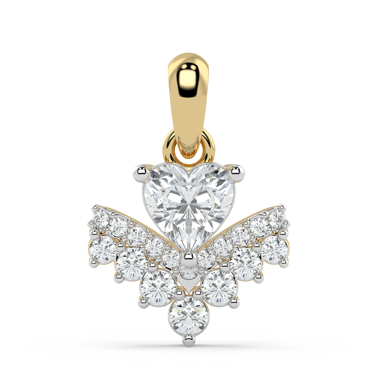 9K Gold Peridot Pendant