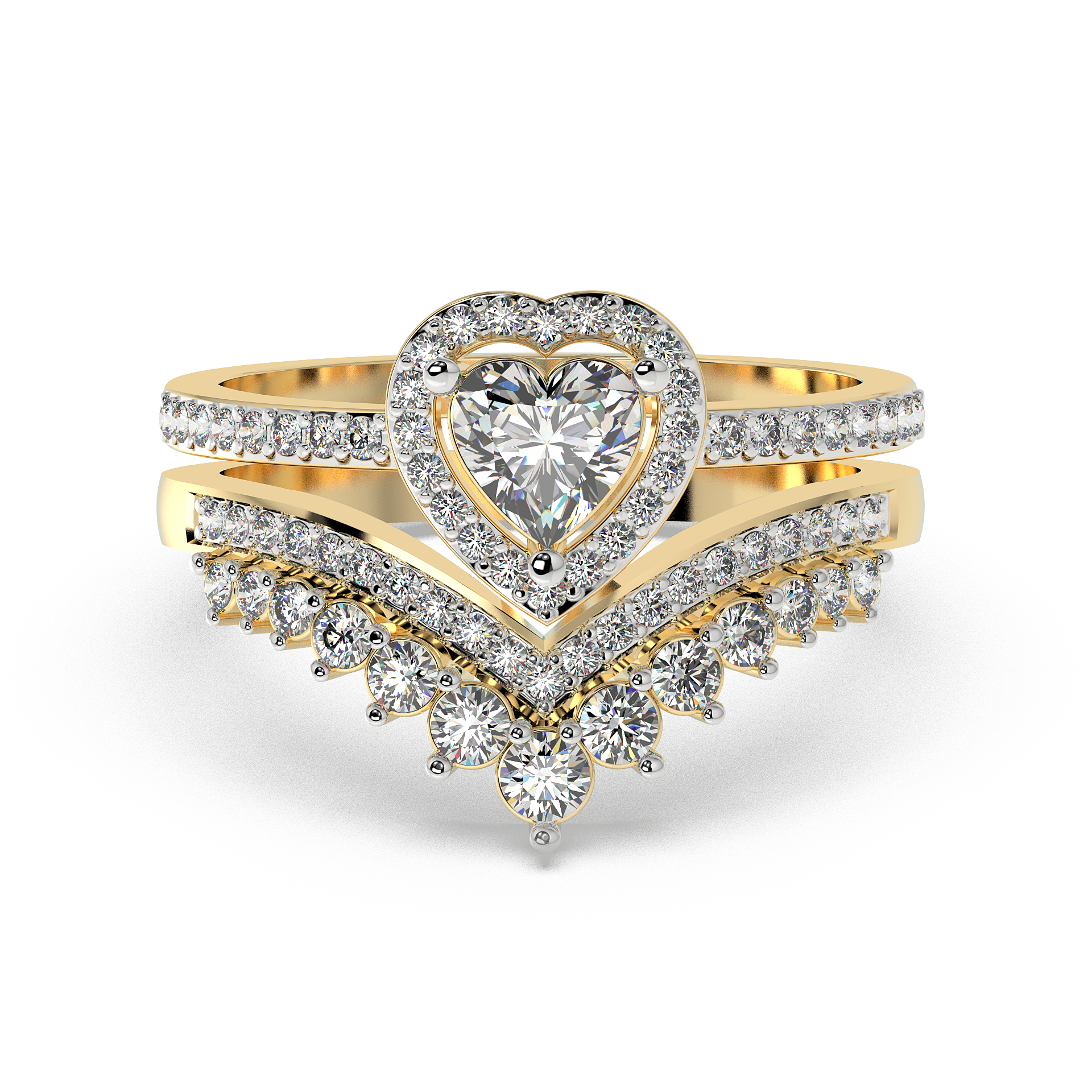 9K Gold Heather Ring
