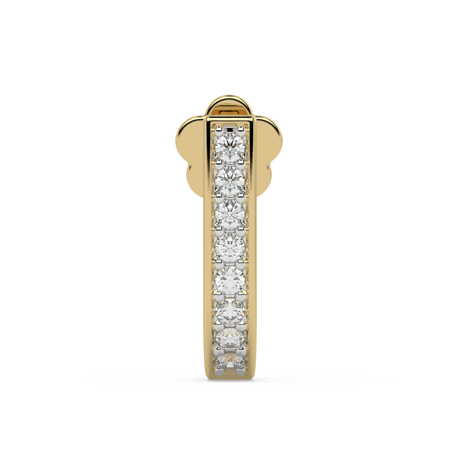 9K Gold Suvi Nose Pin