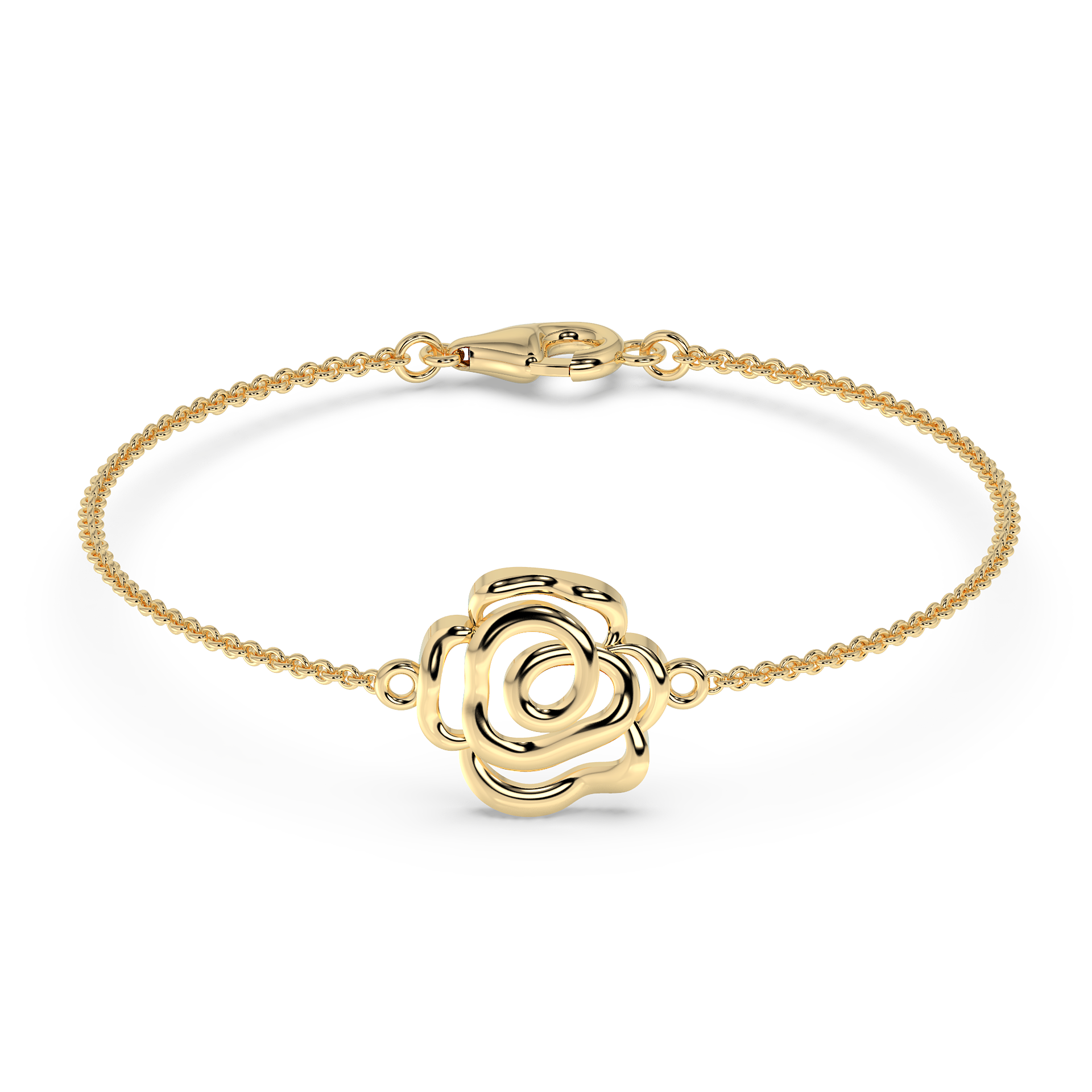 9K Gold Pearl Bracelet