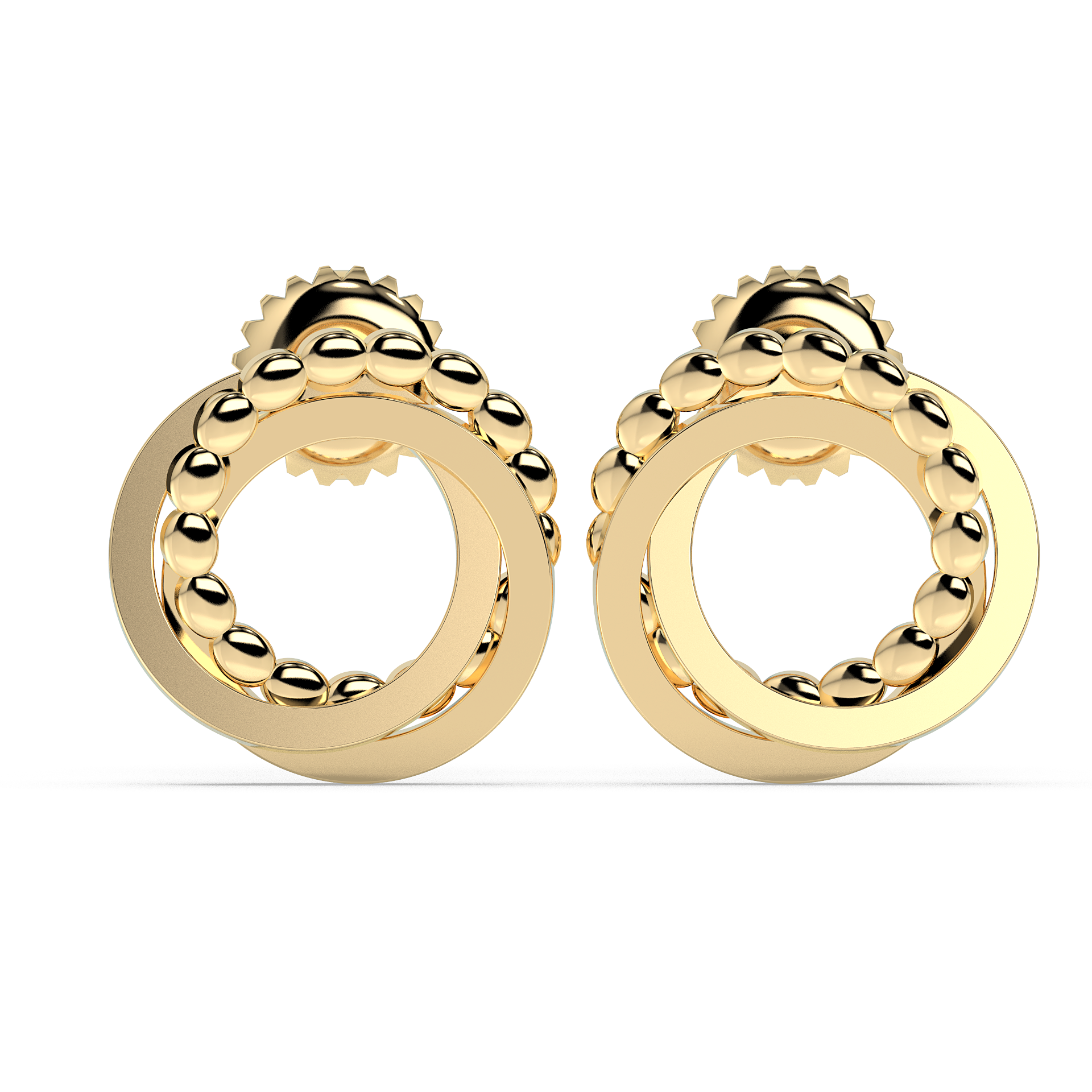9K Gold Saga Earrings