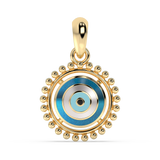 9K Gold Celestine Pendant