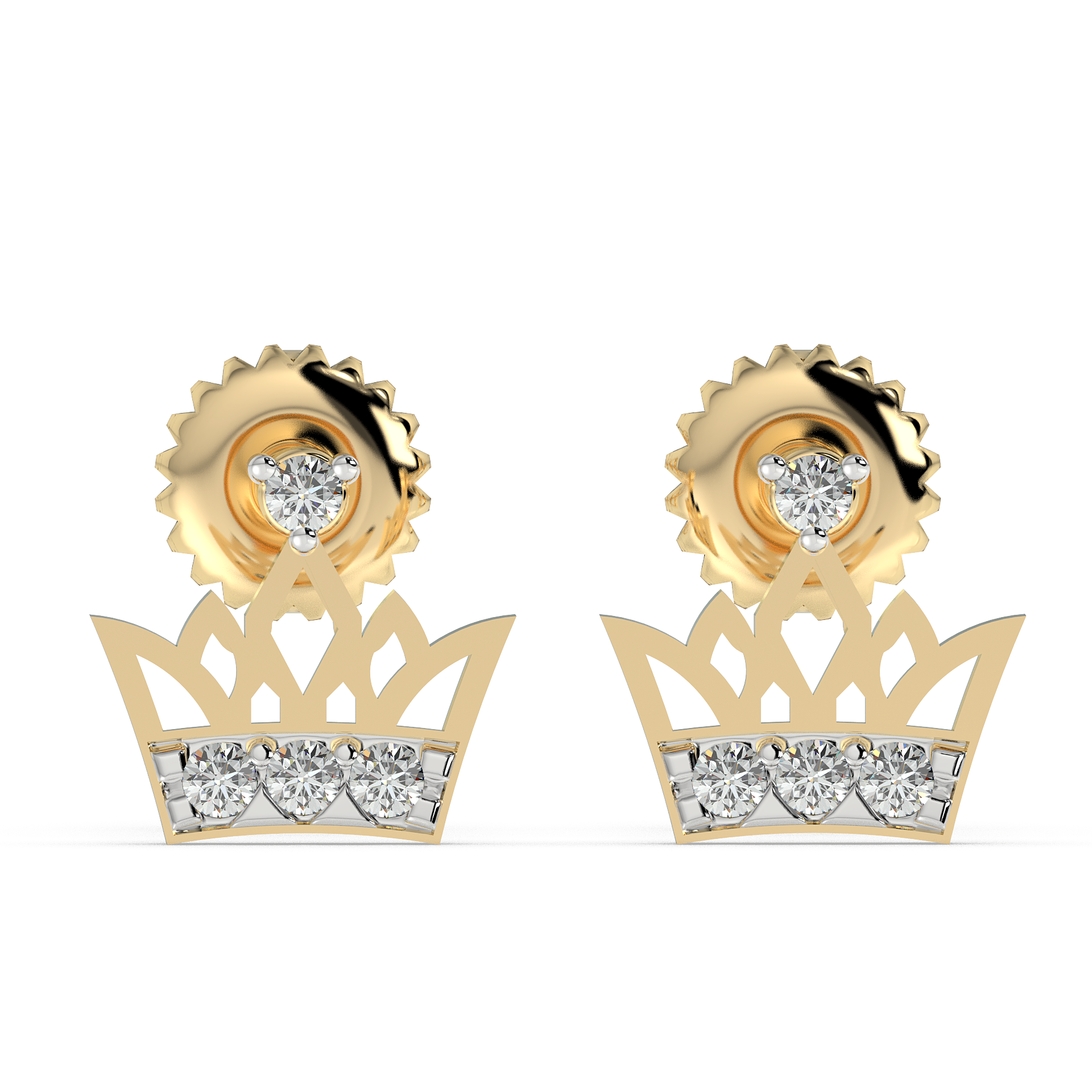 9K Gold Bijou Earrings