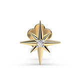 9K Gold Primavera Nose Pin