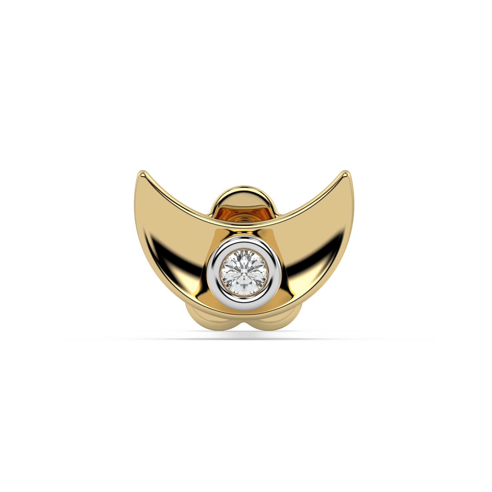 9K Gold Nerissa Nose Pin