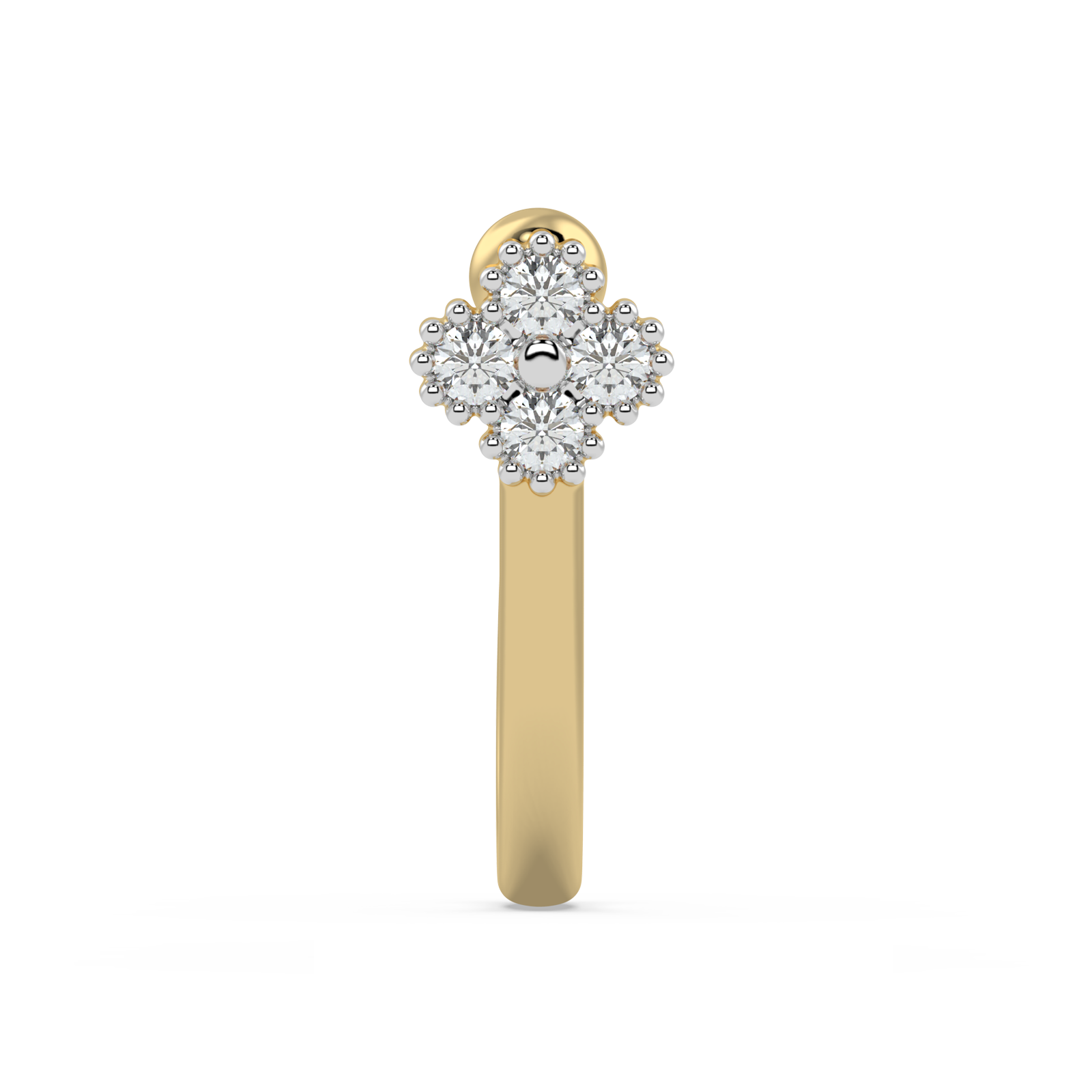 9K Gold Liana Nose Pin