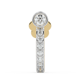 9K Gold Kalliste Nose Pin