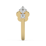 9K Gold Juniper Nose Pin
