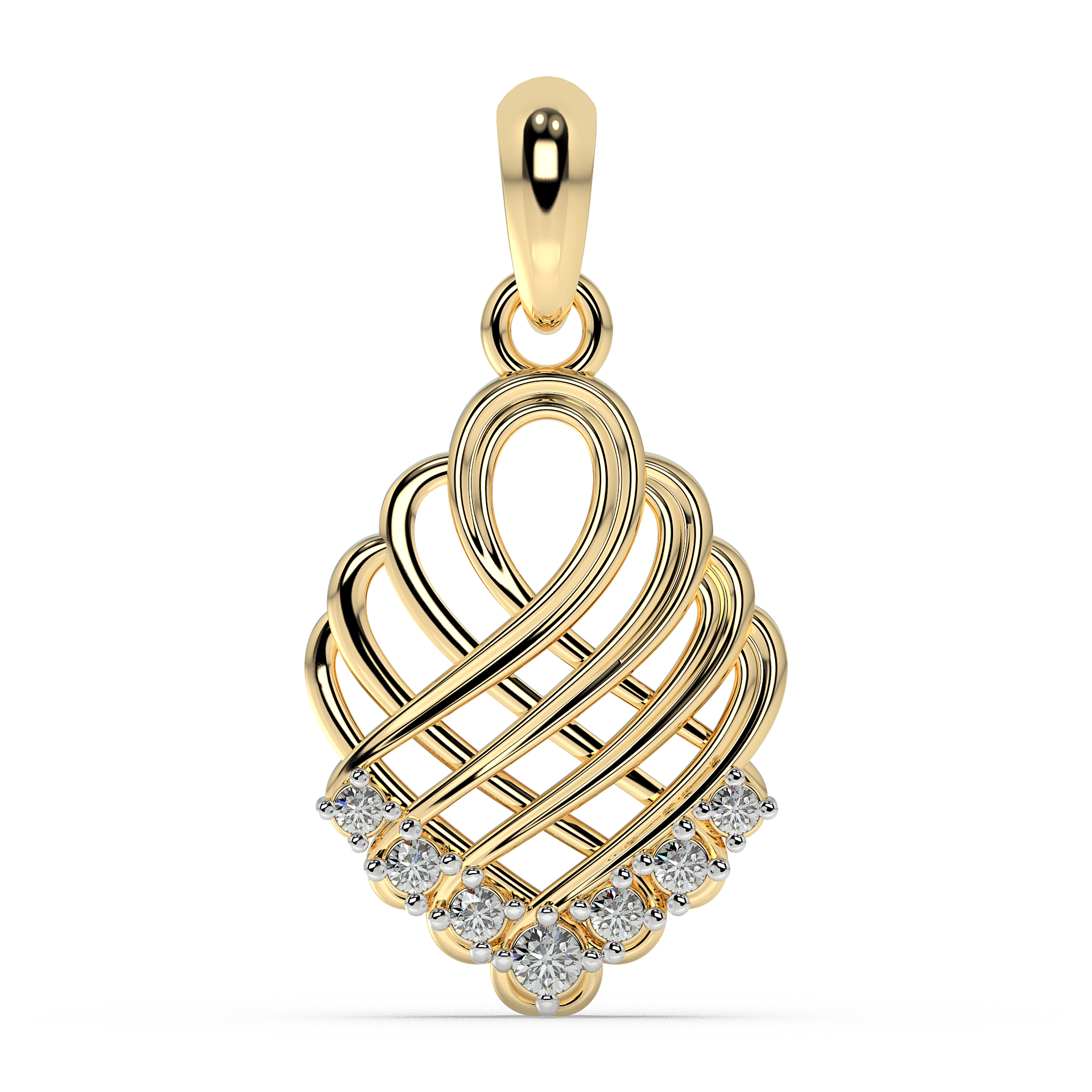 9K Gold Seren Pendant
