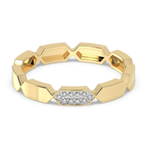 9K Gold Flora Ring
