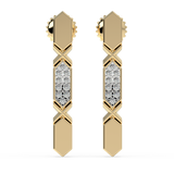 9K Gold Etoile Earrings