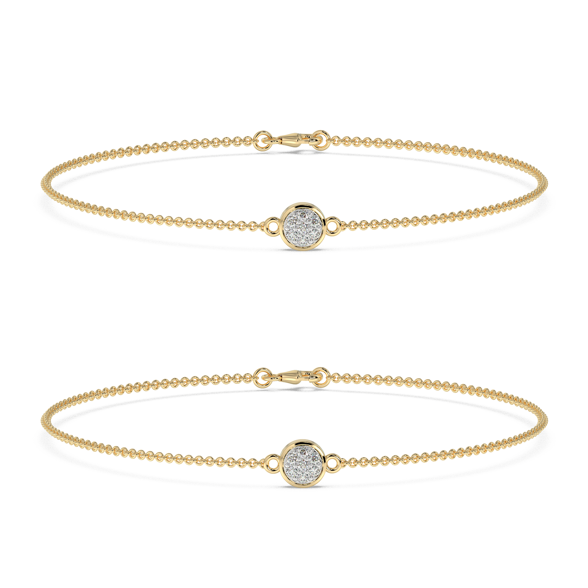9K Gold Aria Anklet